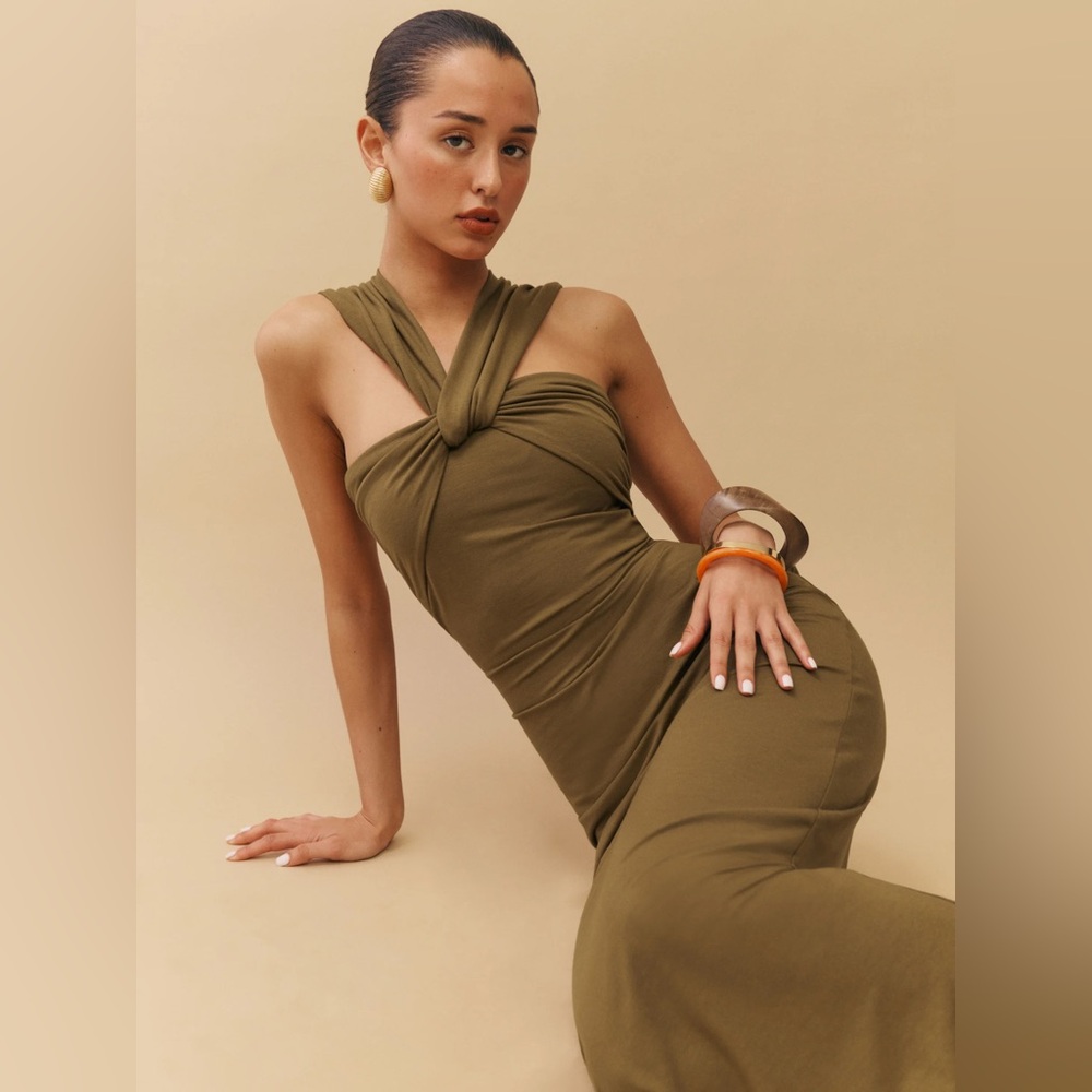 Reformation Xena Knit Dress